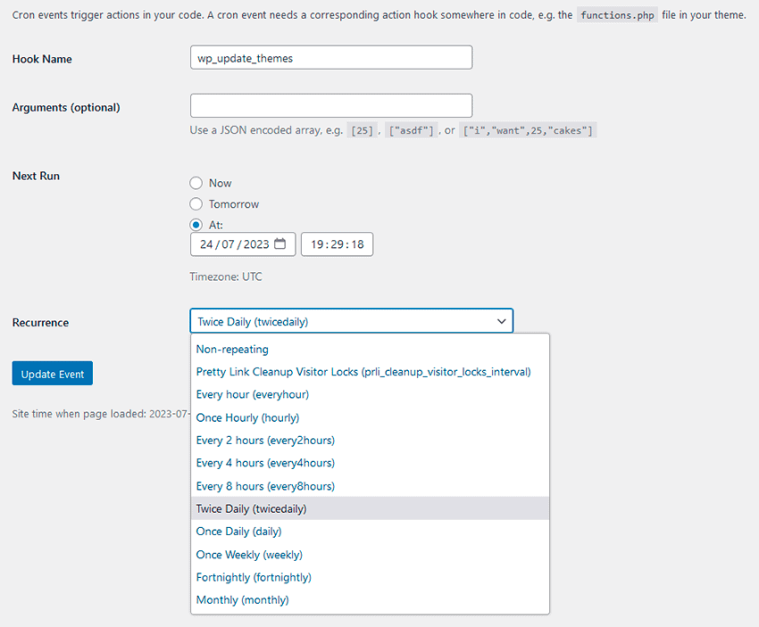 WP Control Plugin